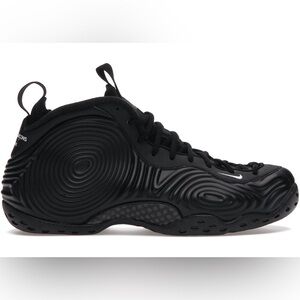 COMME DES GARÇONS HOMME PLUS X NIKE FOAMPOSITE SNEAKERS - BLACK